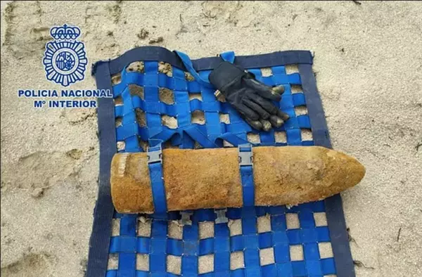 La Policía Nacional estalla un proyectil de la Guerra Civil encontrado en Pozuelo