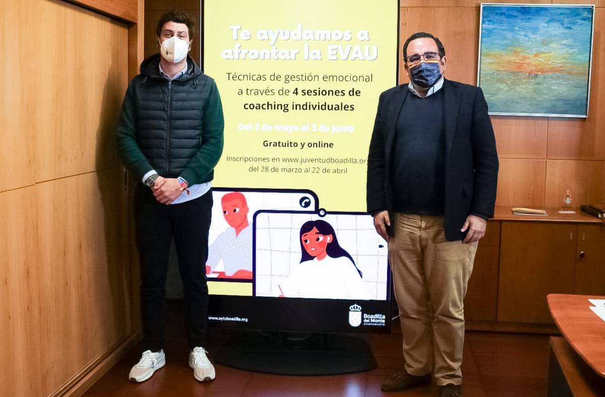 El Ayuntamiento ofrece coaching a alumnos de 2º de bachillerato para que afronten con éxito la EVAU
