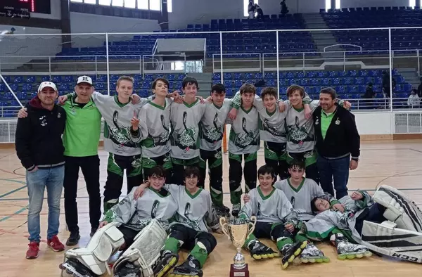 El Club Boadilla Patina se proclama campeón de la Liga Oro Infantil de Hockey en línea