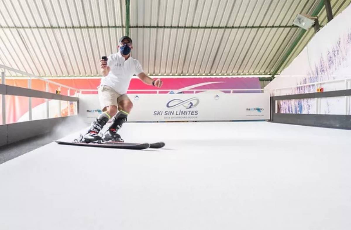 Ski Sin Límites: Practicar esquí sin nieve ya es posible en Boadilla