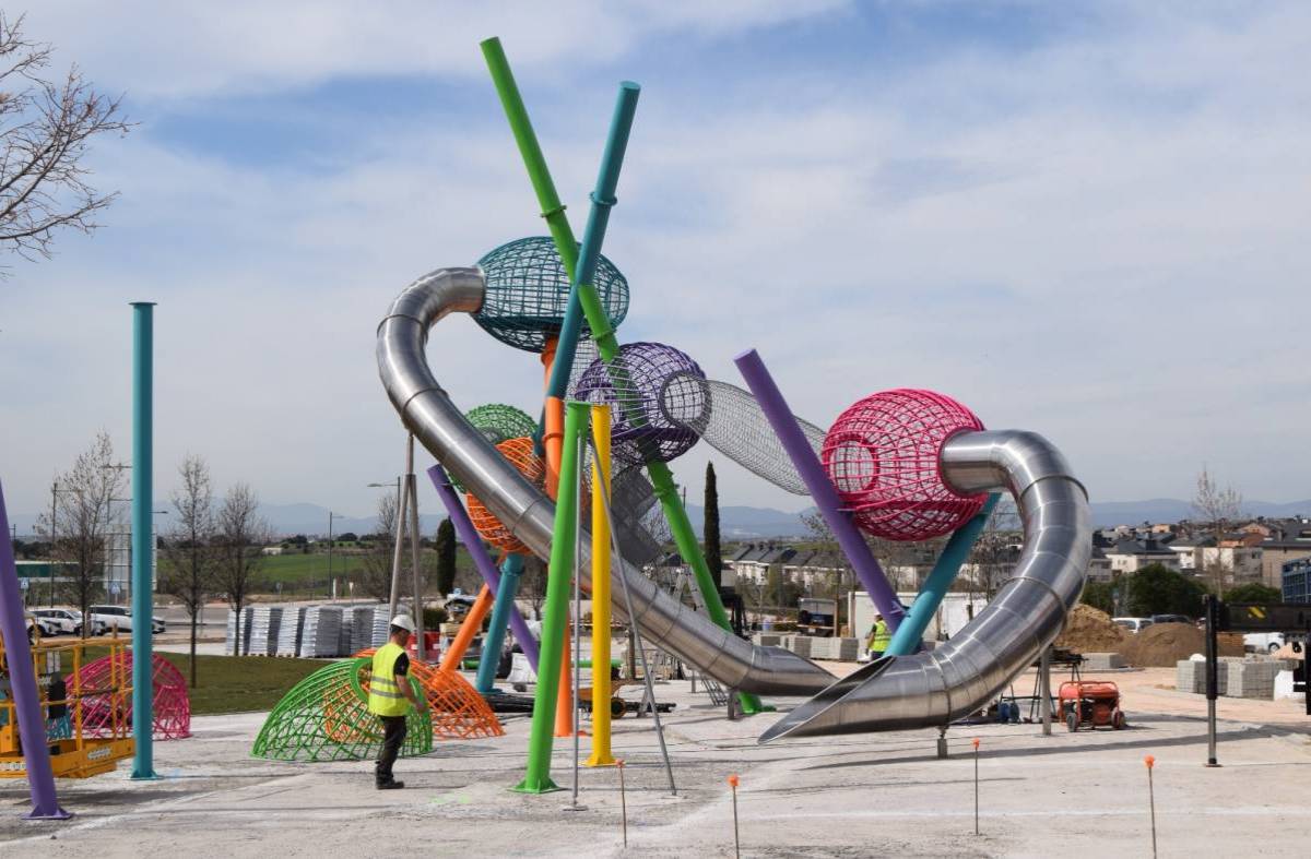 Juegos, música y actividades en la inauguración del Parque Miguel Ángel Blanco de Boadilla