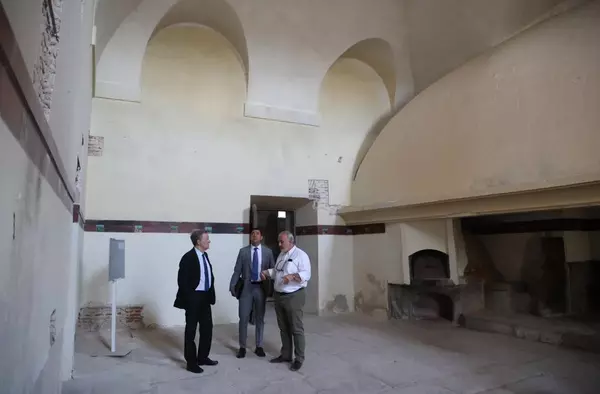 La cocina histórica, próximo paso en la restauración del Palacio del Infante D. Luis