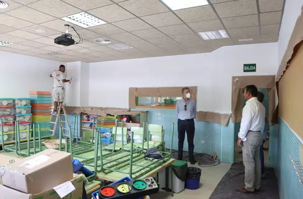 Obras de mejora y acondicionamiento en el CEIP Teresa Berganza