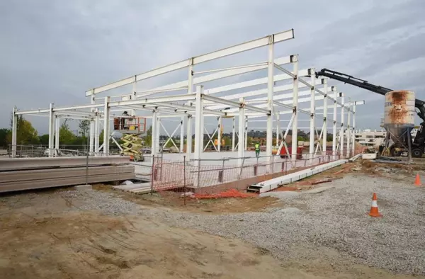 Avanzan las obras de ampliación y la construcción del gimnasio del IES Isabel La Católica de Boadilla
