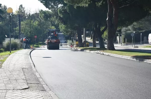 Boadilla comienza la Operación Asfalto 2022/23, en la que se cubrirán más de 150.000 m2 de superficie 