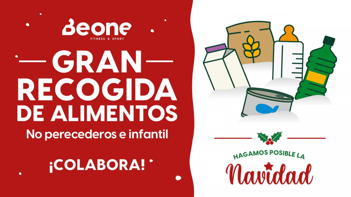 BeOne Boadilla inicia una campaña solidaria de recogida de alimentos 