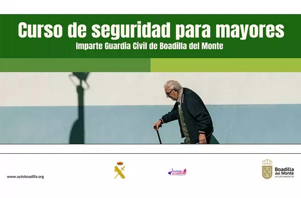 Boadilla organiza un curso de prevención de delitos en la calle para personas mayores impartido por la Guardia Civil