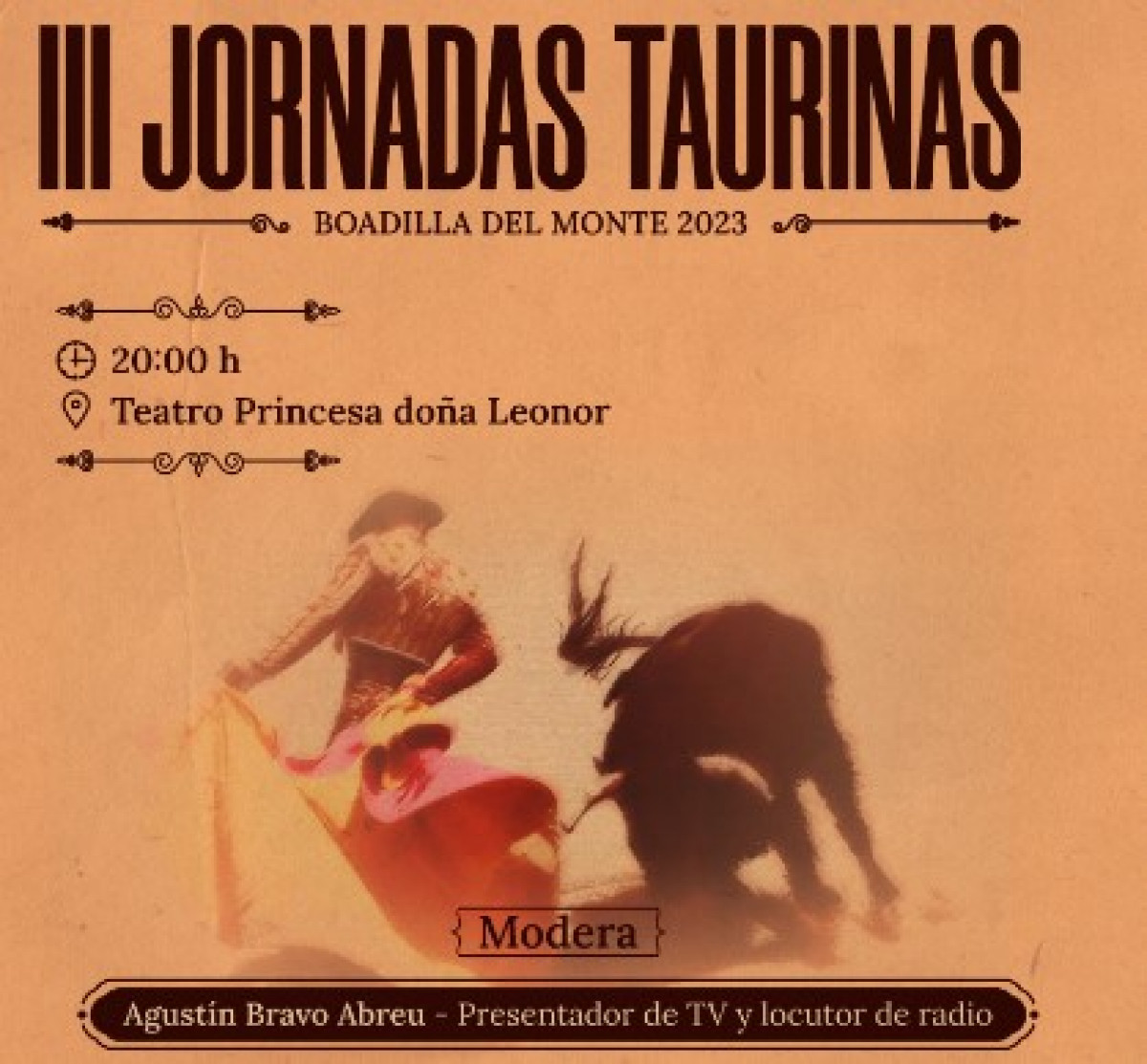 Boadilla celebra las III Jornadas Taurinas con varias mesas redondas de expertos en el mundo de los toros