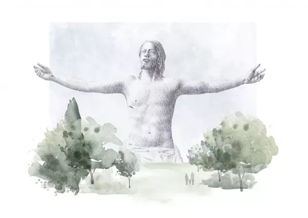 Boadilla colocará un Cristo de 25 metros de altura entre la Ciudad Financiera y la M-50