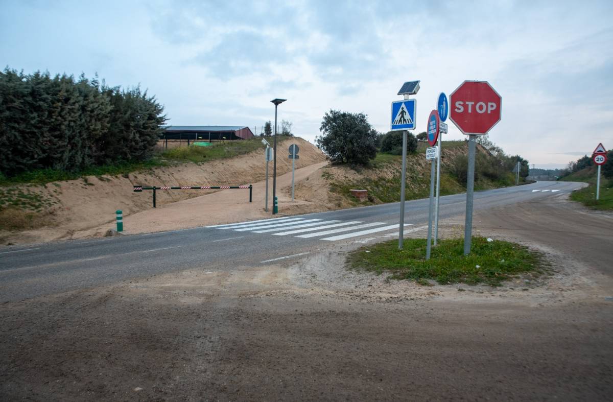Concluyen las obras para mejorar el acceso de peatones y ciclistas a la Ciudad Financiera de Boadilla