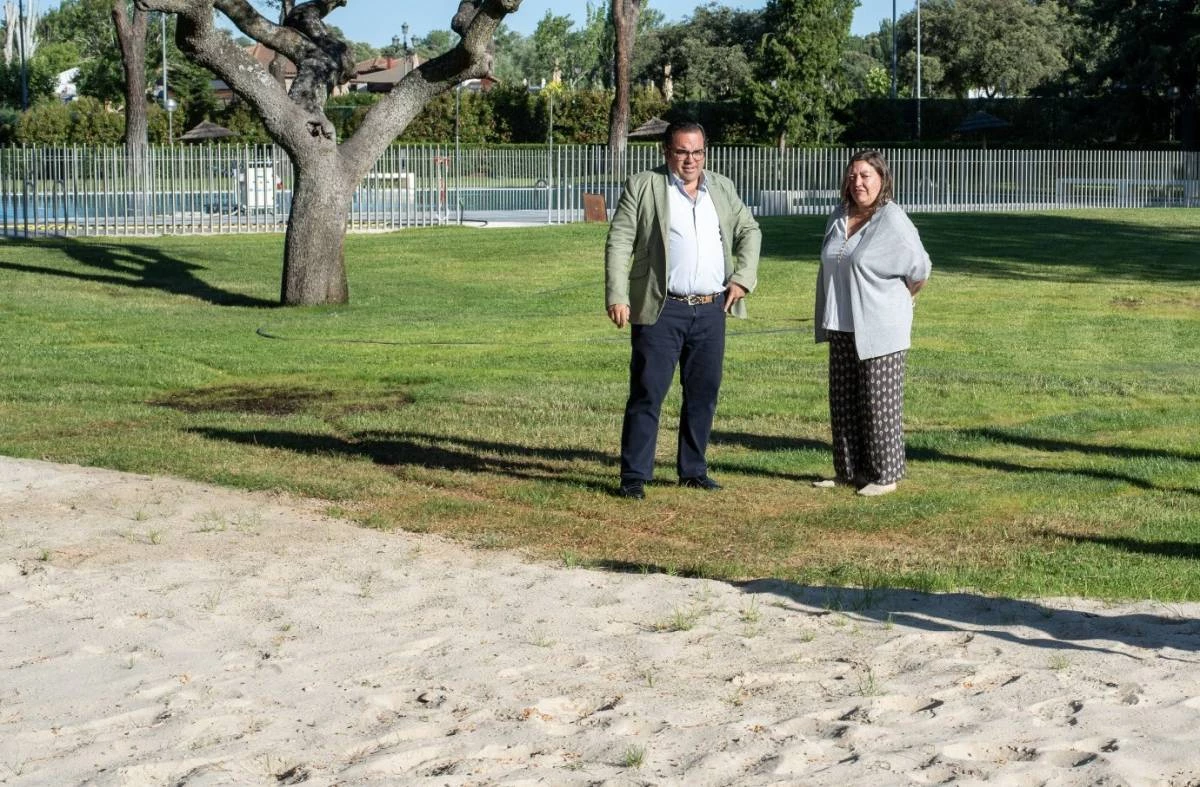 Playa piscina de Boadilla 2024