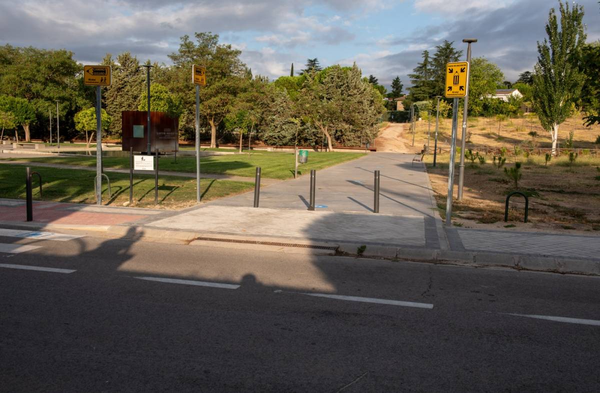 Nuevos "Caminos seguros" para ir al cole en Boadilla