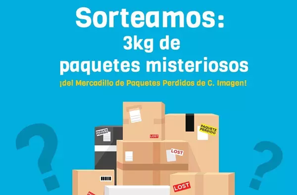 InfoBoadilla sortea 3 kilos de paquetes perdidos: participa y descubre qué esconden
