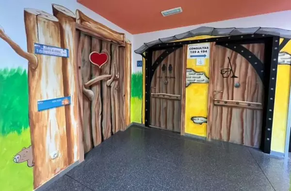 El Hospital Puerta de Hierro transforma su área de pediatría en un espacio más humano y creativo