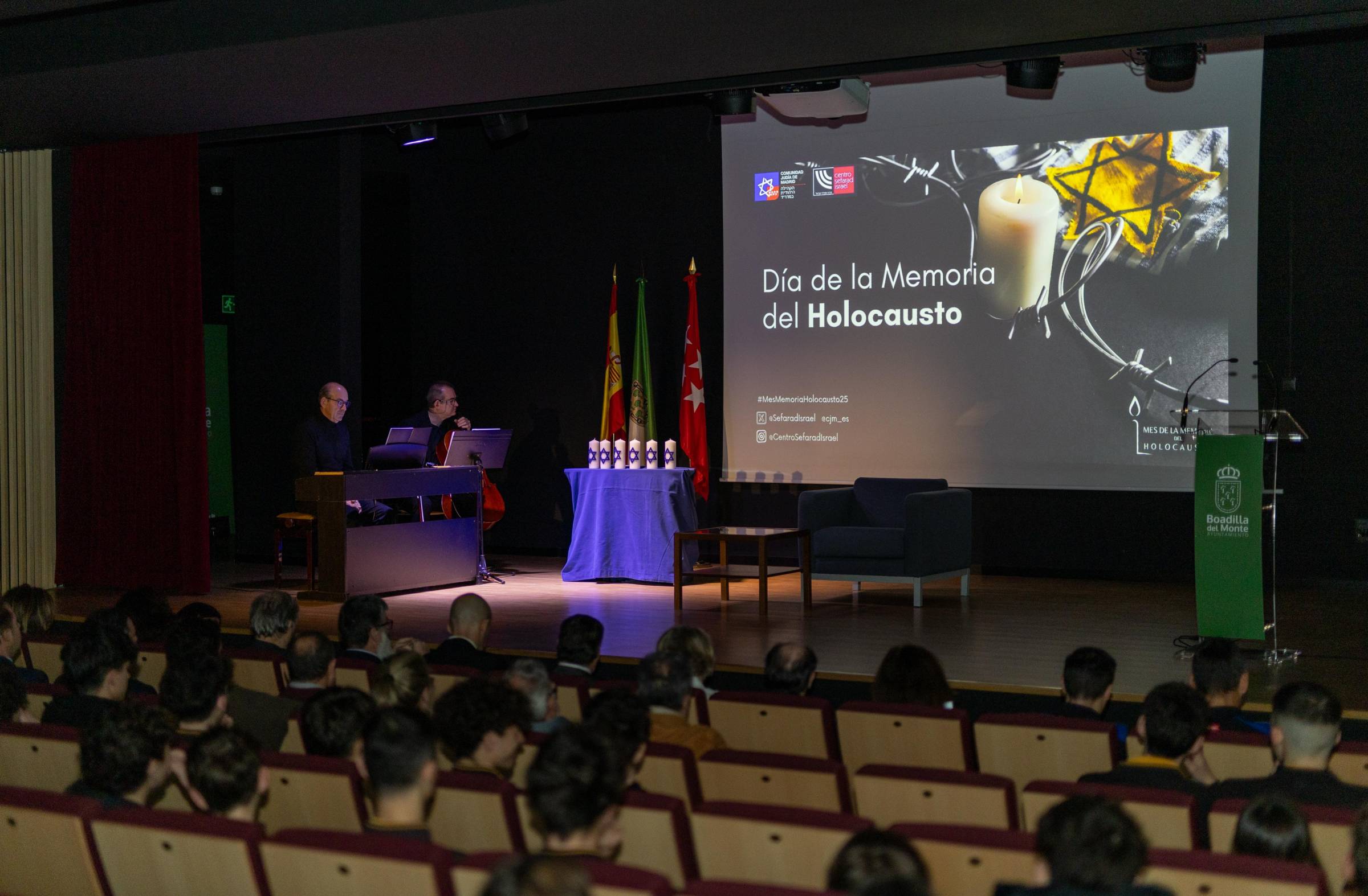 Boadilla celebra con la Comunidad Judía de Madrid el Día en Memoria del Holocausto