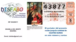 Disfabo pone a la venta Lotería de Navidad Solidaria