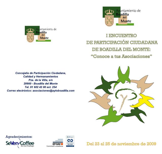 El Ayuntamiento de Boadilla organiza el I Encuentro de Participación Ciudadana