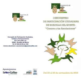 El Ayuntamiento de Boadilla organiza el I Encuentro de Participación Ciudadana