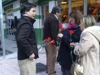 El PSOE de Boadilla celebra el día Internacional de la Mujer.