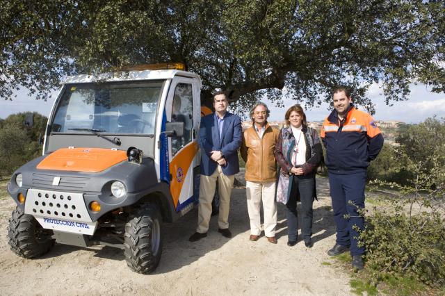 Nuevo vehículo de Protección Civil para emergencias en el monte