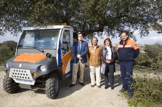 Nuevo vehículo de Protección Civil para emergencias en el monte