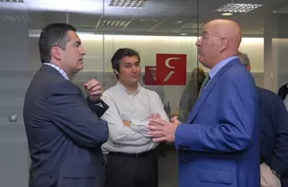 El alcalde visita las nuevas instalaciones del Registro de la Propiedad de Boadilla