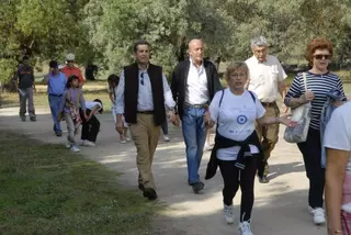 Ruta intergeneracional por el monte de Boadilla