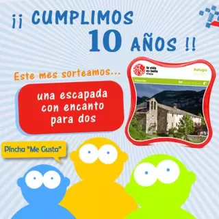 Sorteamos un fin de semana con encanto por nuestro 10º Aniversario
