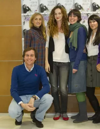 El candidato González Terol, asiste a la I Muestra  de Cortos Ella dirige realizado por mujeres de Boadilla del Monte