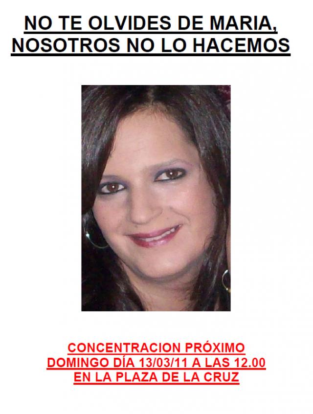 Concentración en Boadilla por María Piedad, cuando se cumplen tres meses de su desaparición