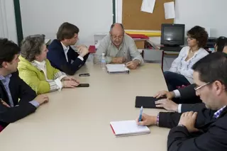 Antonio González Terol visita el colegio Federico García Lorca