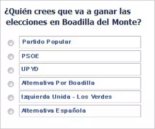 ¿Quién crees que ganará las elecciones de Boadilla del Monte?
