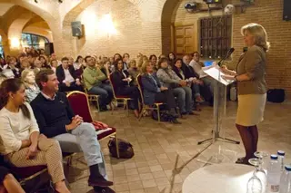 La consejera de Familia y Asuntos Sociales cierra la campaña electoral del Partido Popular de Boadilla