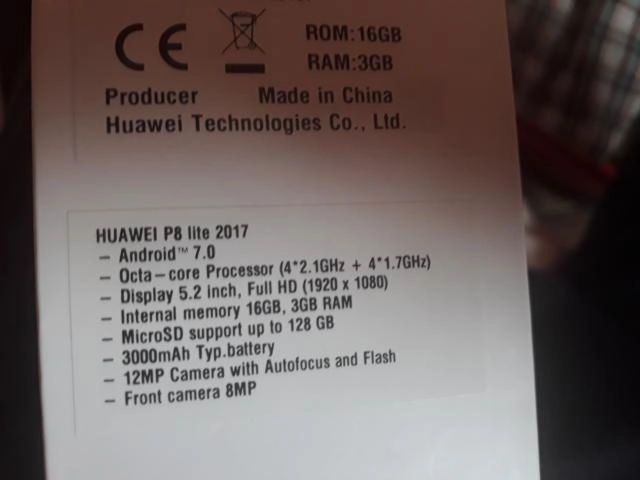 VENDO MÓVIL LIBRE HUAWEI P8 LI