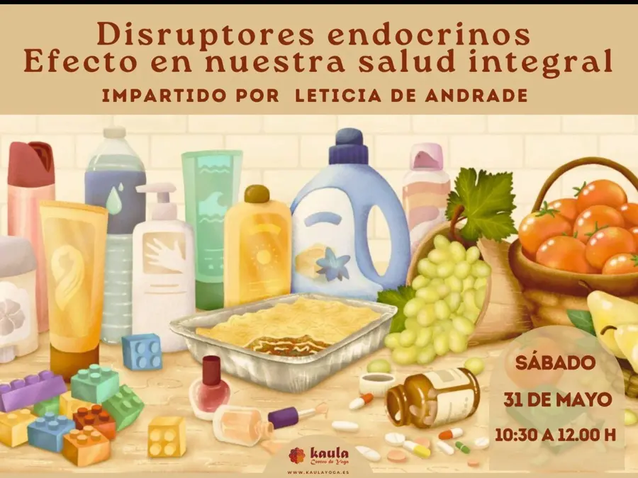 Charla sobre Disruptores Endocrinos. ¡Aprende a identificarlos!
