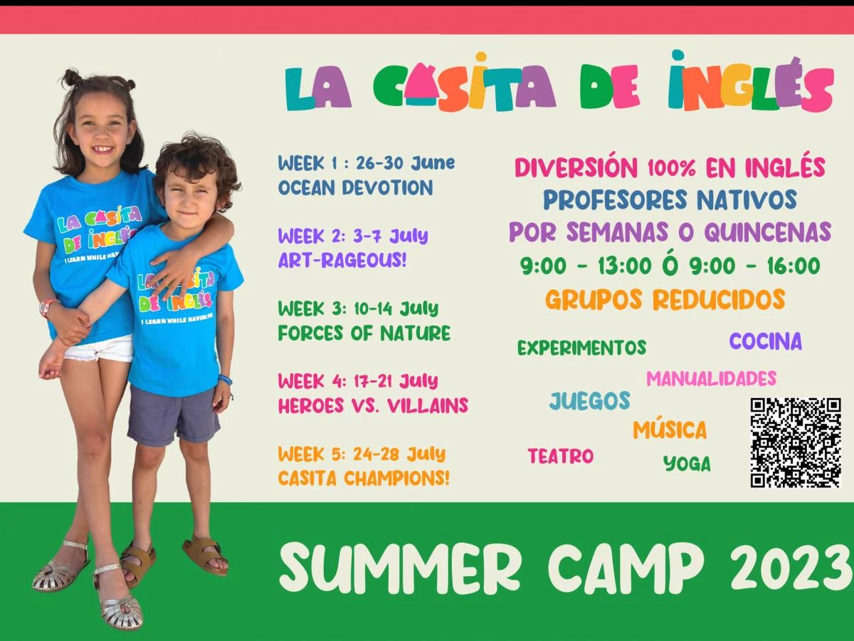 Campamento de verano urbano en Majadahonda: 100% en inglés nativo con La Casita de Inglés 