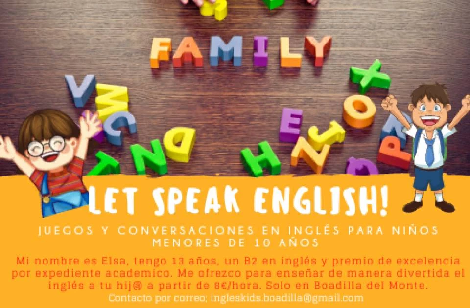 Clases de inglés economicas para niños