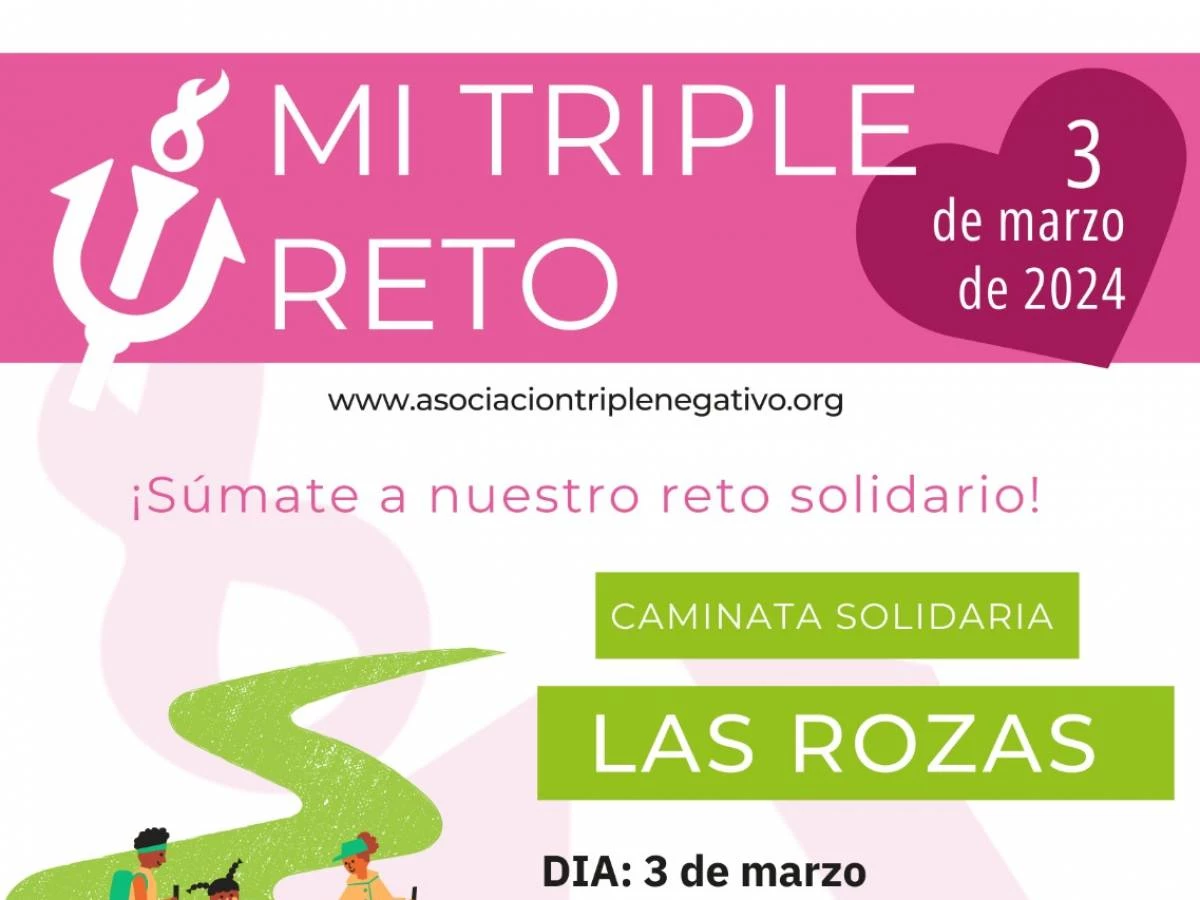 Caminata solidaria Triple Negativo 