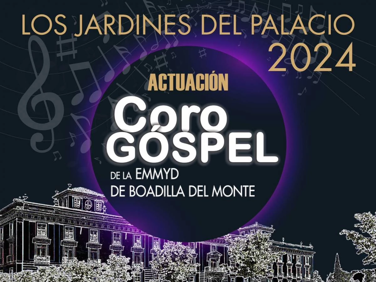 Concierto gratuito: Góspel en los Jardines del Palacio