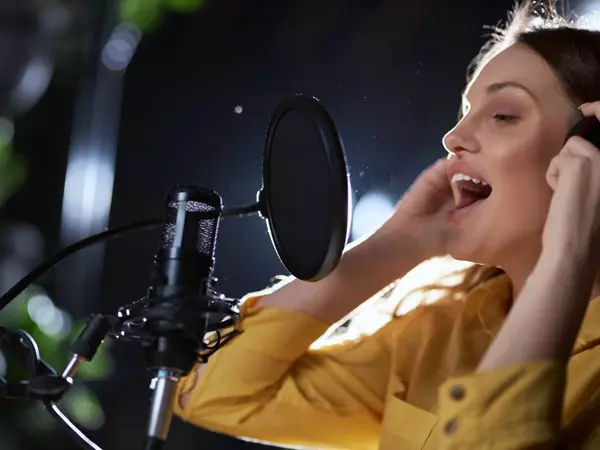 Cantante para grabar no profesional 