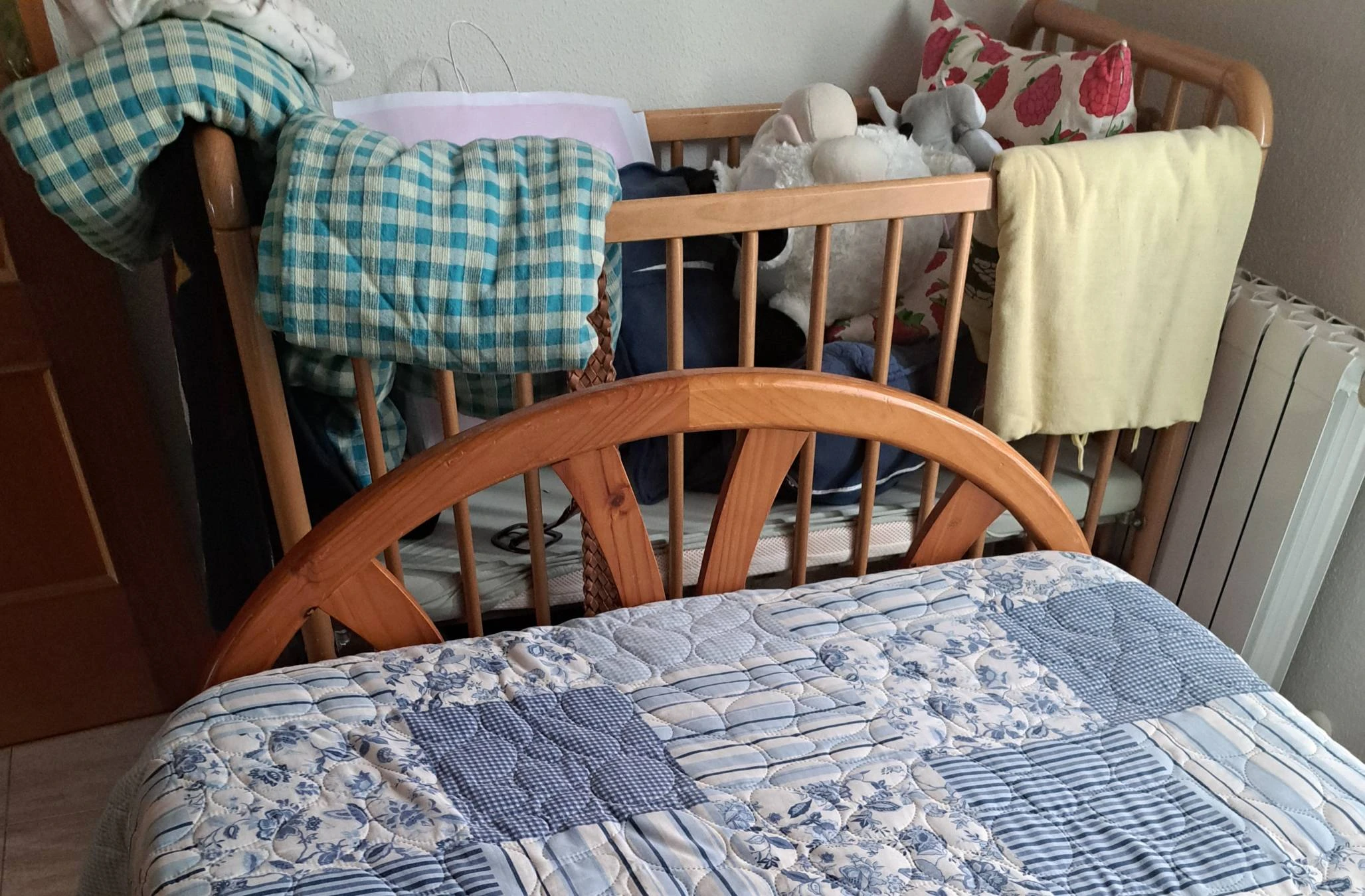 Cama de madera 