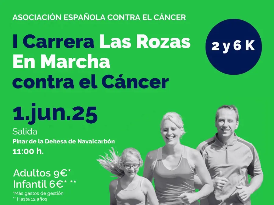 I Carrera Las Rozas en Marcha Contra el Cáncer
