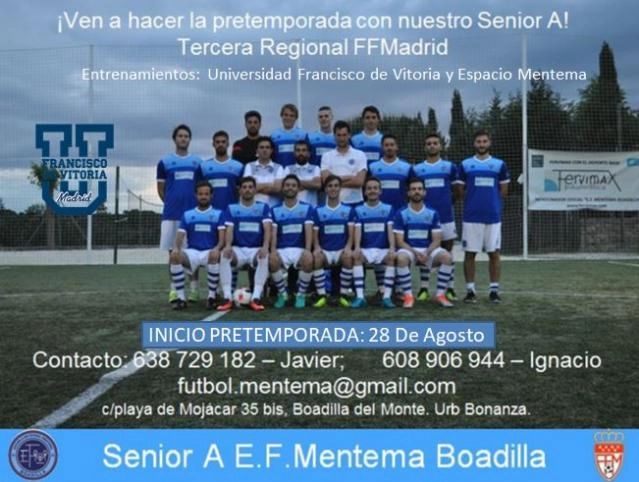 Buscamos jugadores senior de f