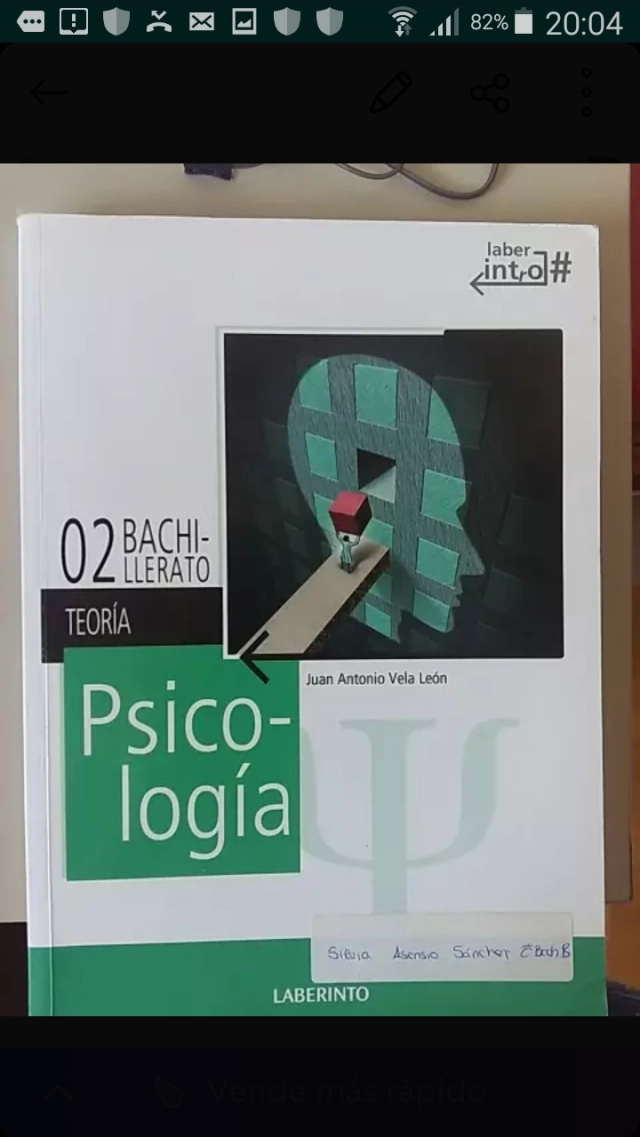 PSICOLOGIA. 2 BACH. EDITORIAL 
