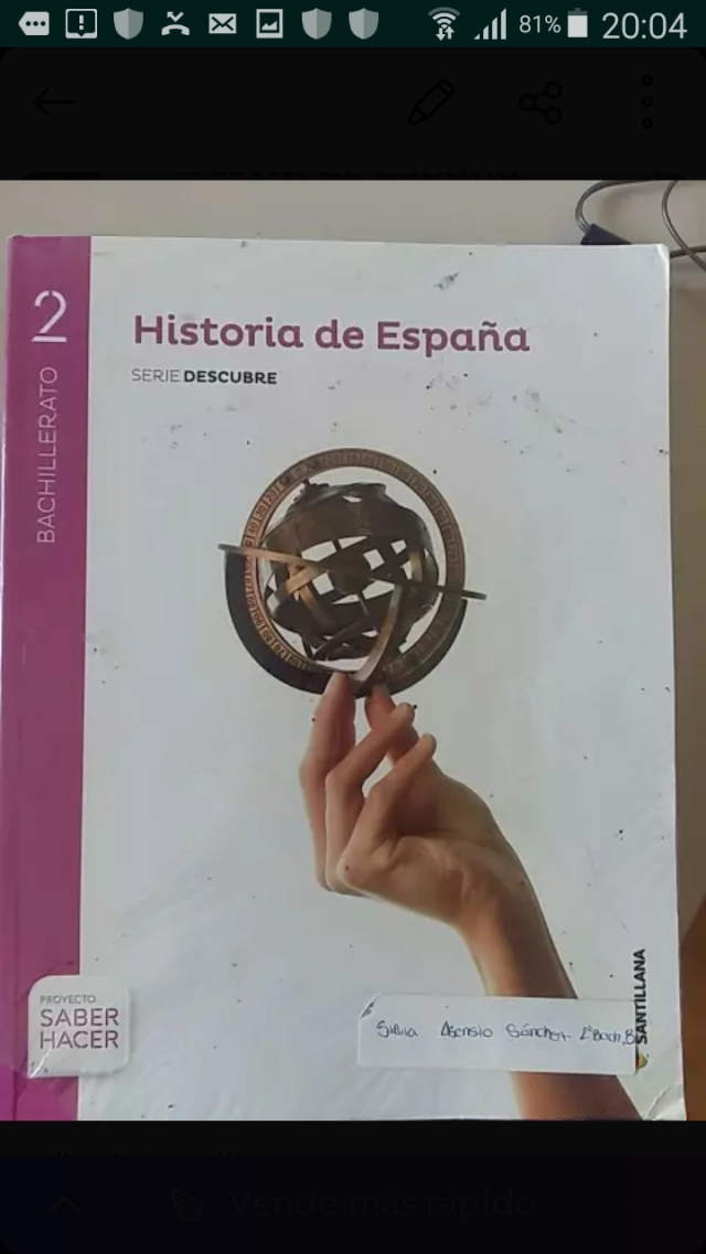 HISTORIA DE ESPAÑA. 2BACH. SAN